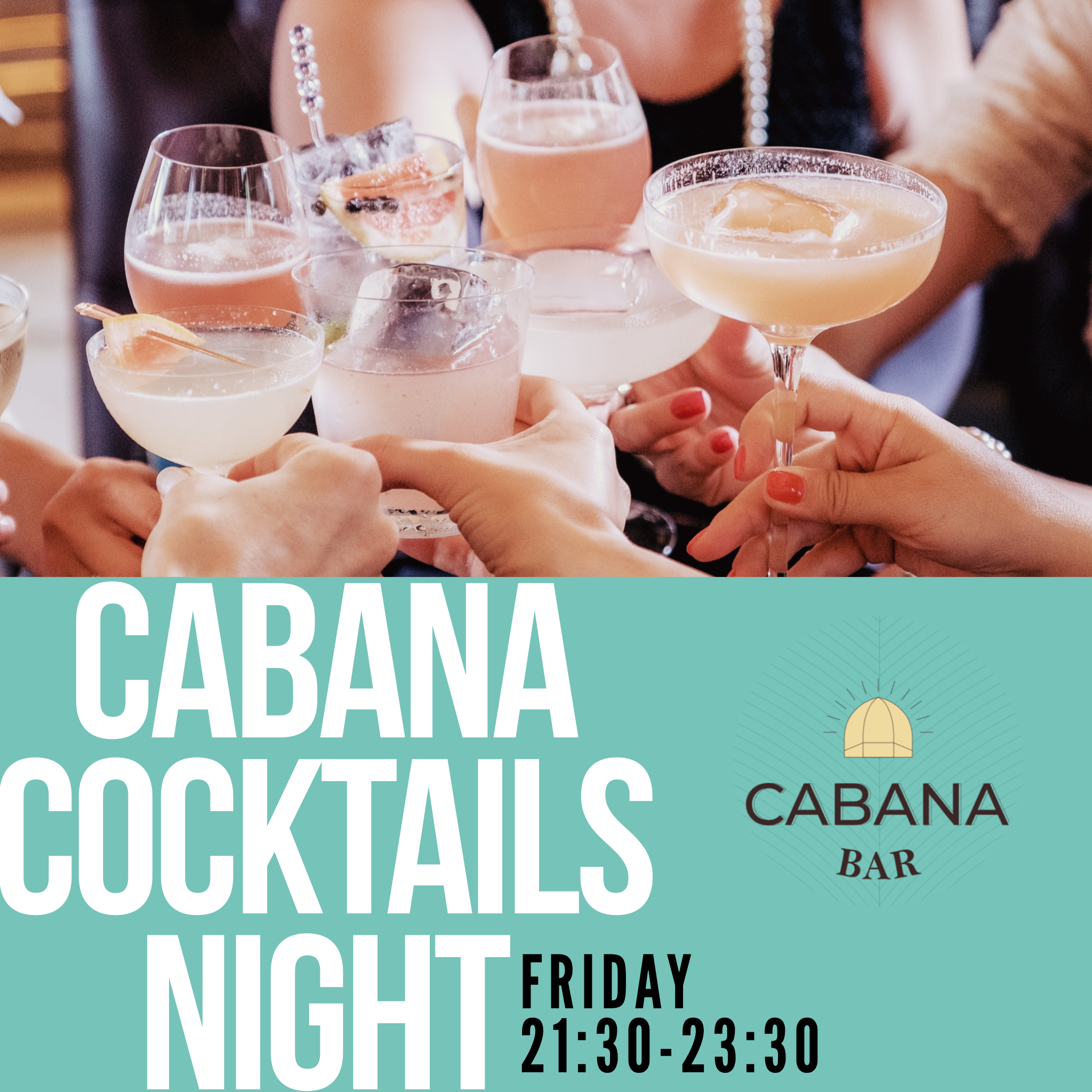 Cabana Cocktails Night - שישי קוקטיילים בקבאנה